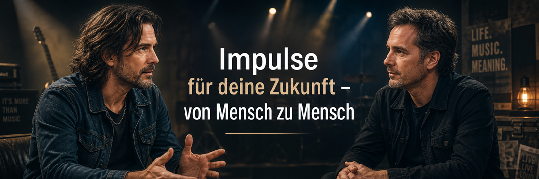 Zwei Menschen unterhalren sich über Impulse setzen.
